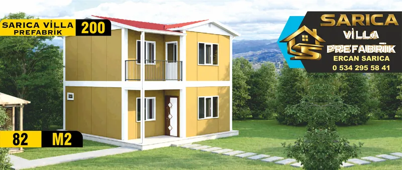 Çift Katlı Prefabrik Evler